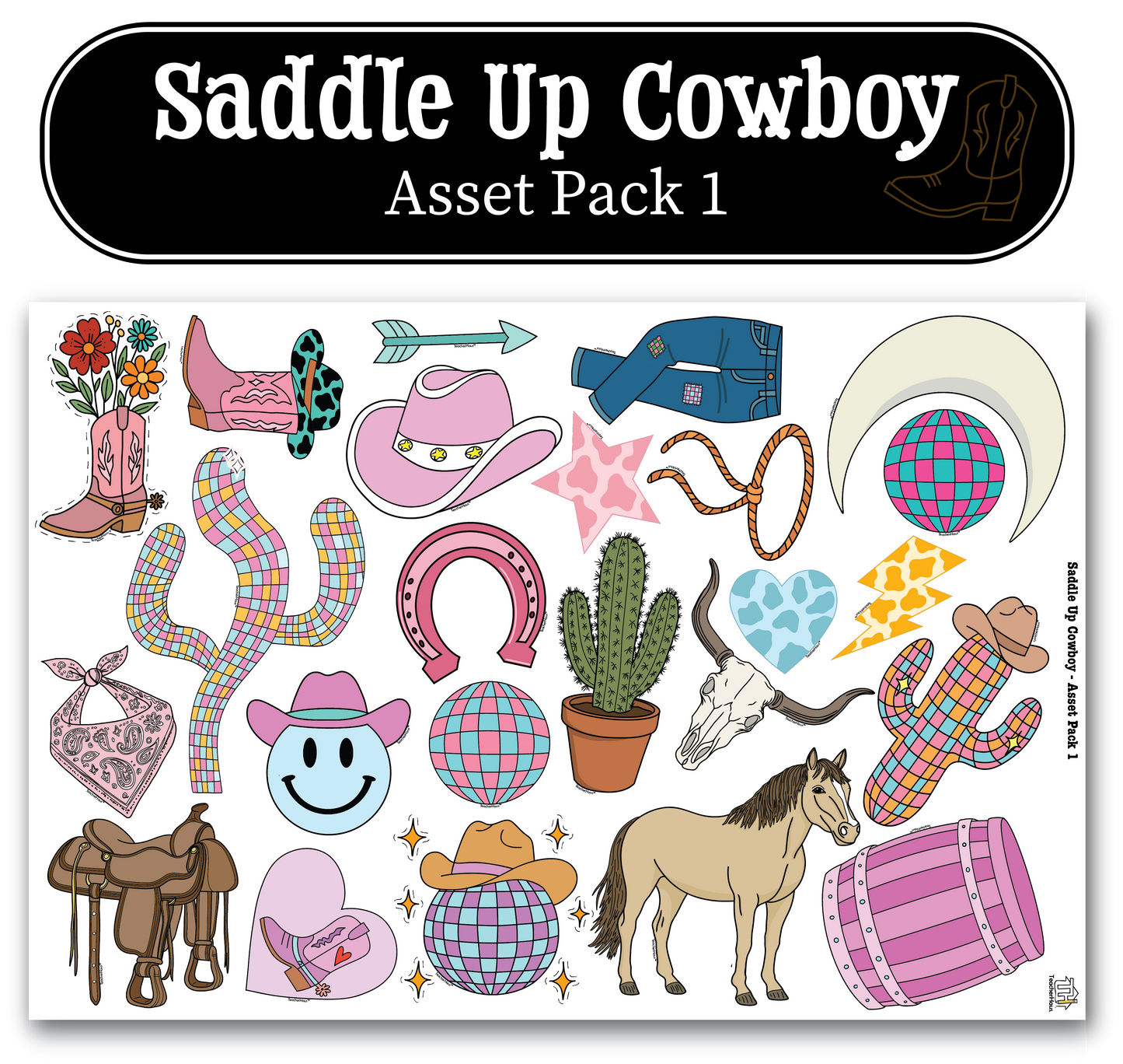 Saddle Up Cowboy Asset Pack 1