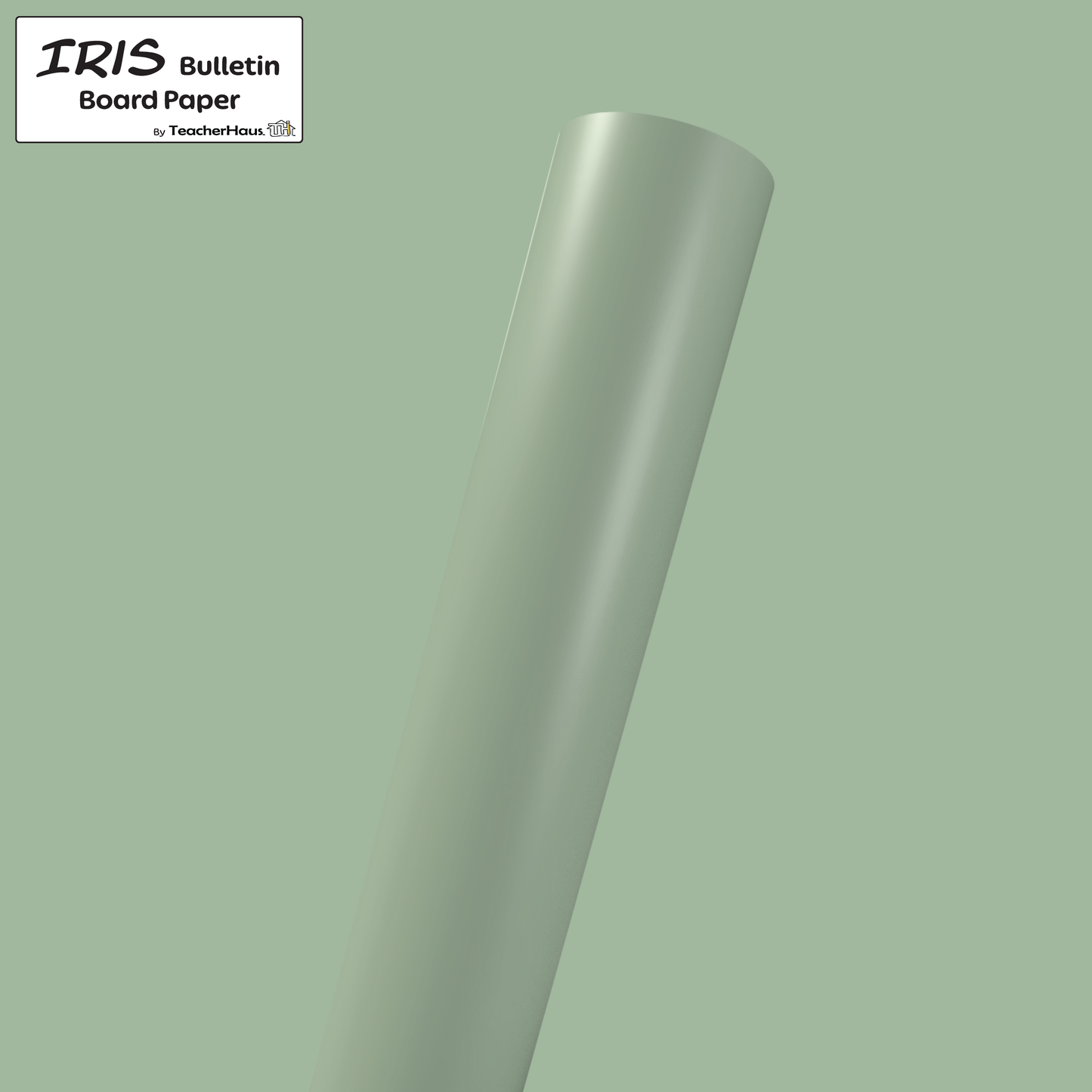 Sage Green Bulletin Board Paper