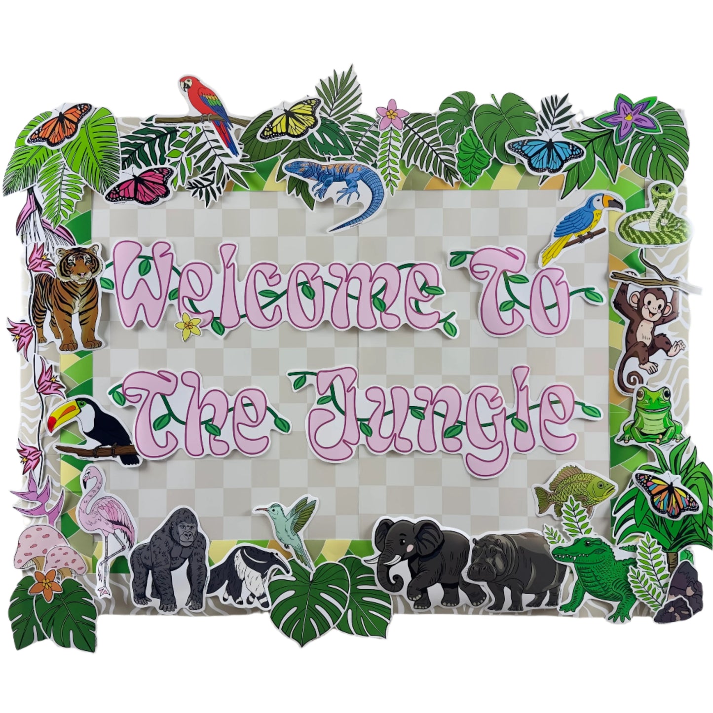 Jungle Vibes Theme Classroom Bundle