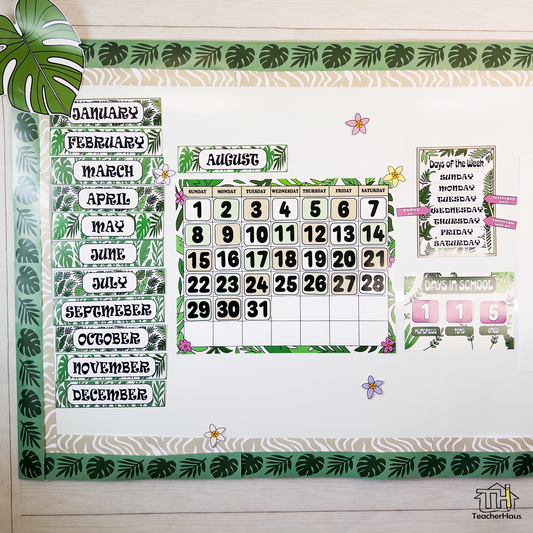 Jungle Vibes Calendar Kit