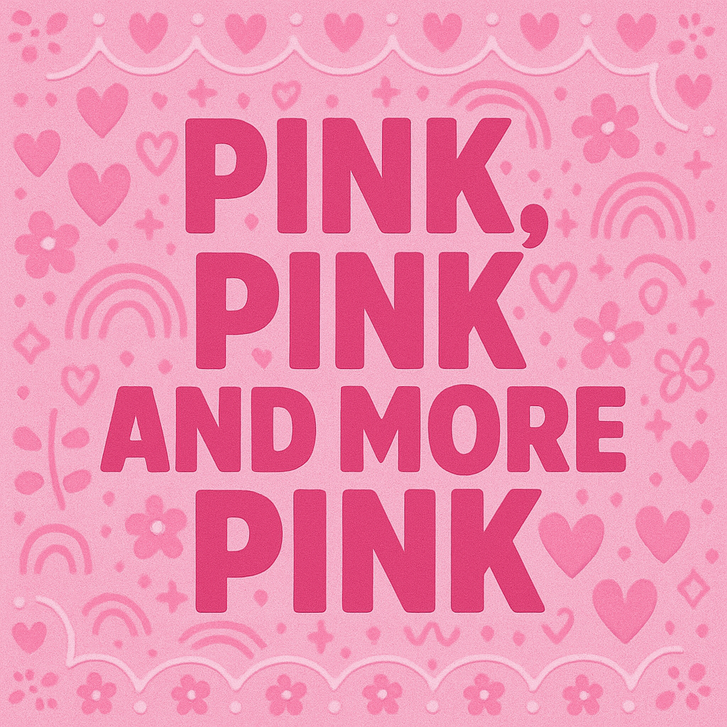 Pink, Pink and more Pink Classroom Theme