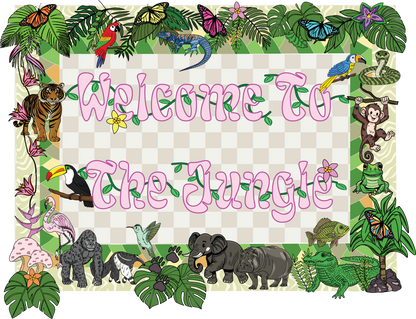 Jungle Vibes Theme Classroom Bundle