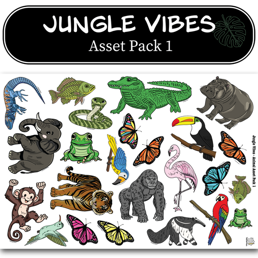 Jungle Vibes Asset Pack 1