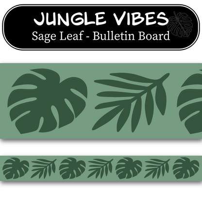 Jungle Vibes Theme Classroom Bundle