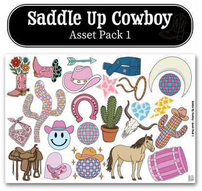 Saddle Up Cowboy Asset Pack 1