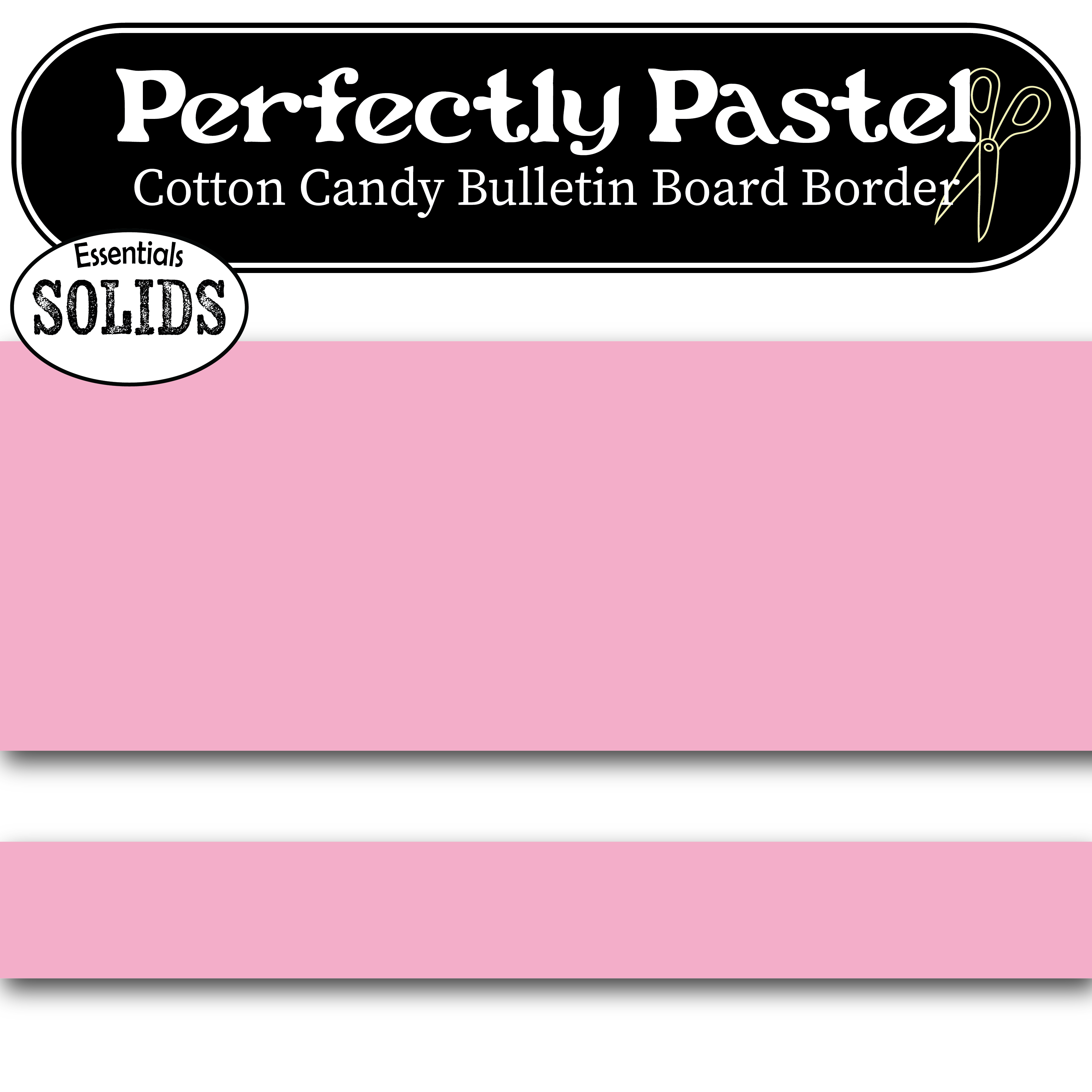 Cotton Candy Bulletin Board Border