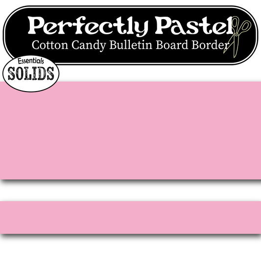 Cotton Candy Bulletin Board Border