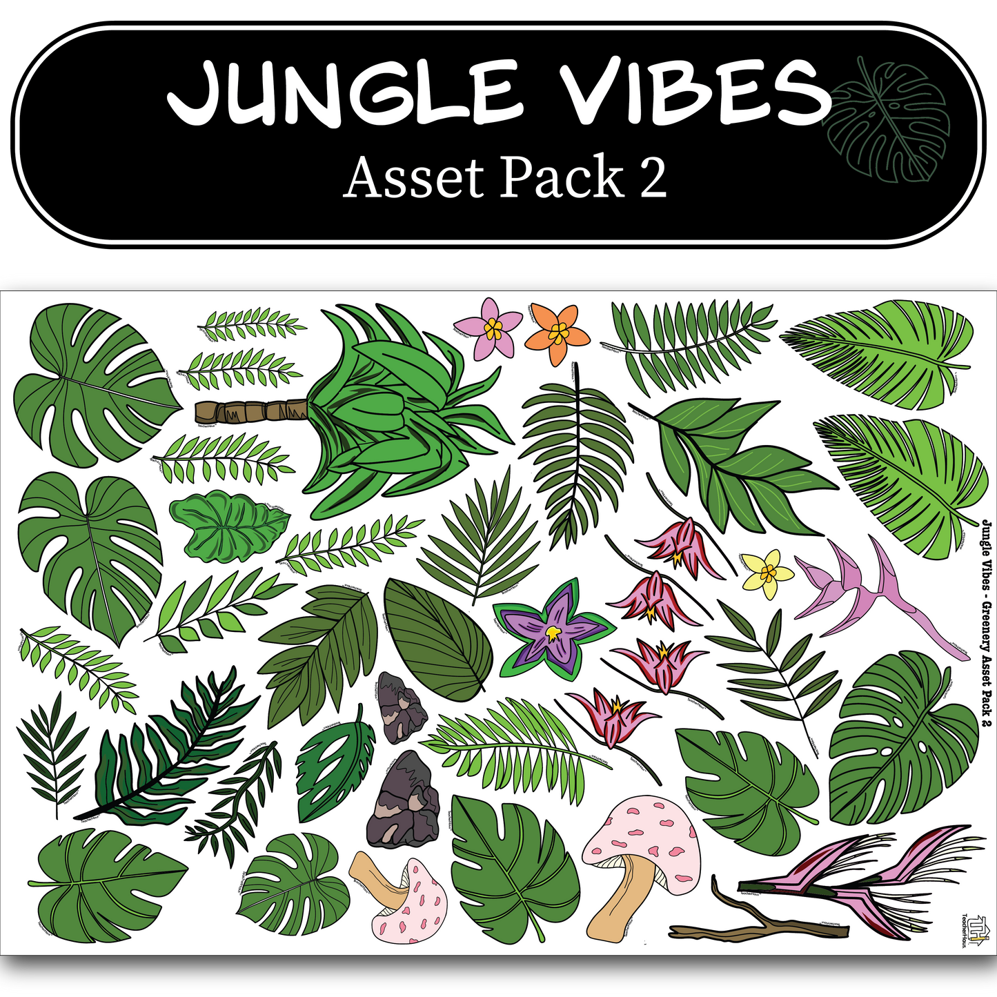 Jungle Vibes Asset Pack 2