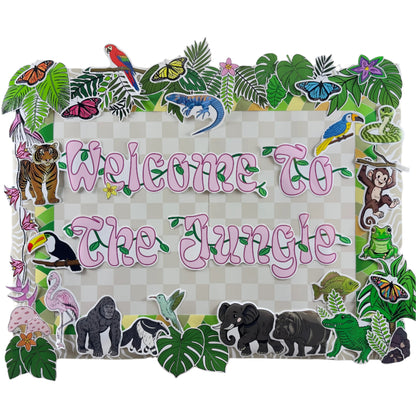 Jungle Vibes Theme Classroom Bundle