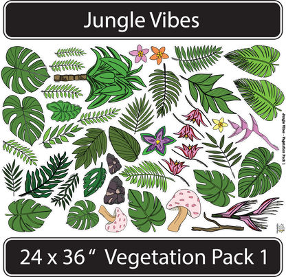 Jungle Vibes Theme Classroom Bundle