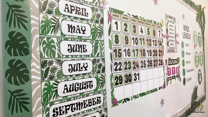 Jungle Vibes Calendar Kit