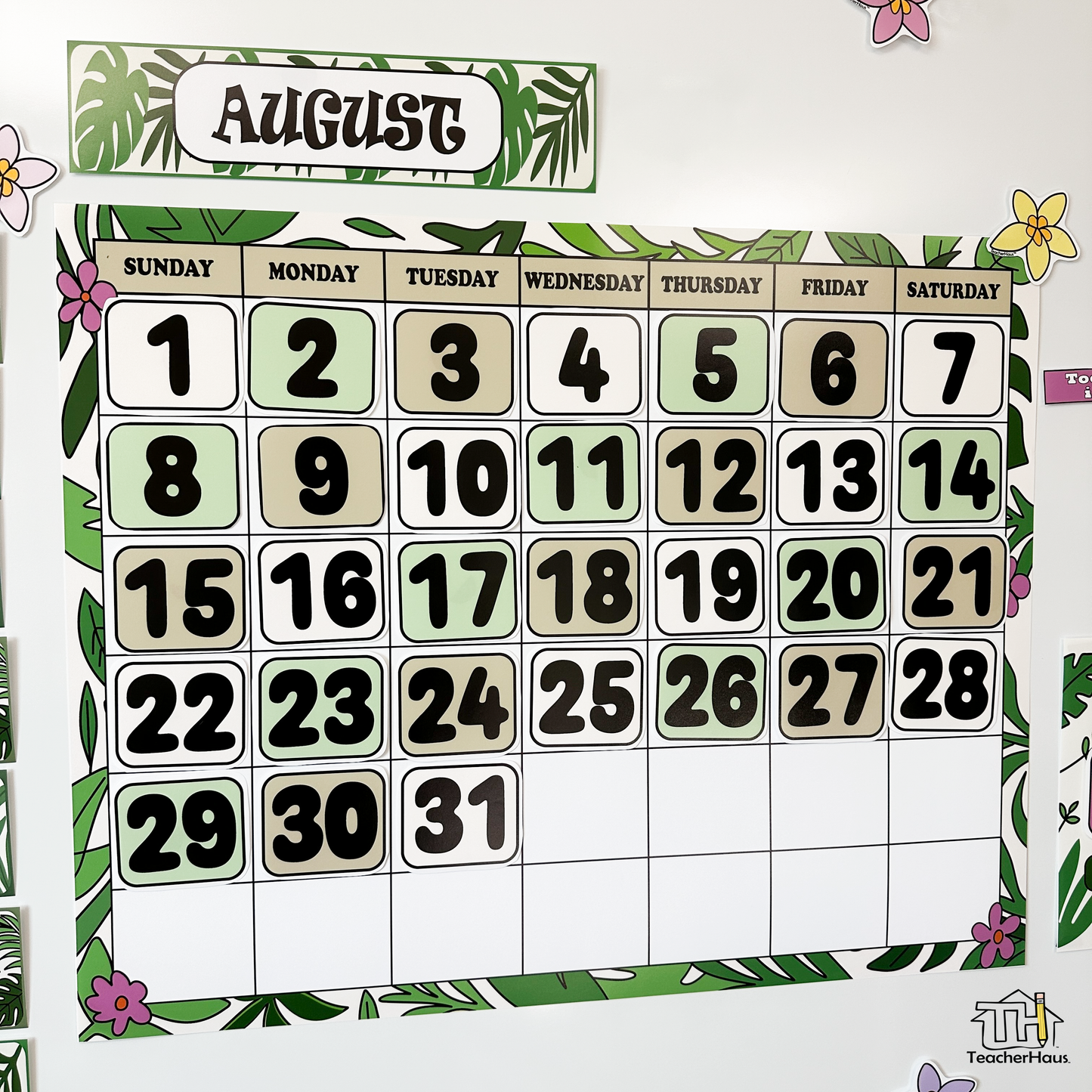 Jungle Vibes Calendar Kit