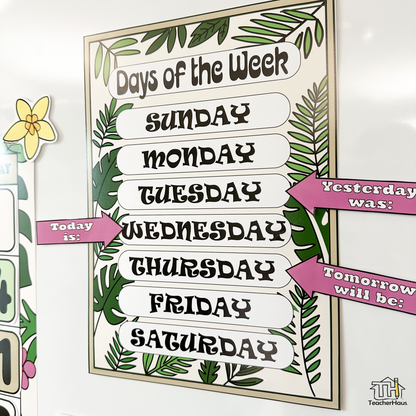 Jungle Vibes Calendar Kit