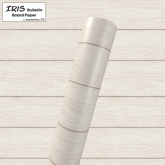 Light Wood-Grain Bulletin Board Paper