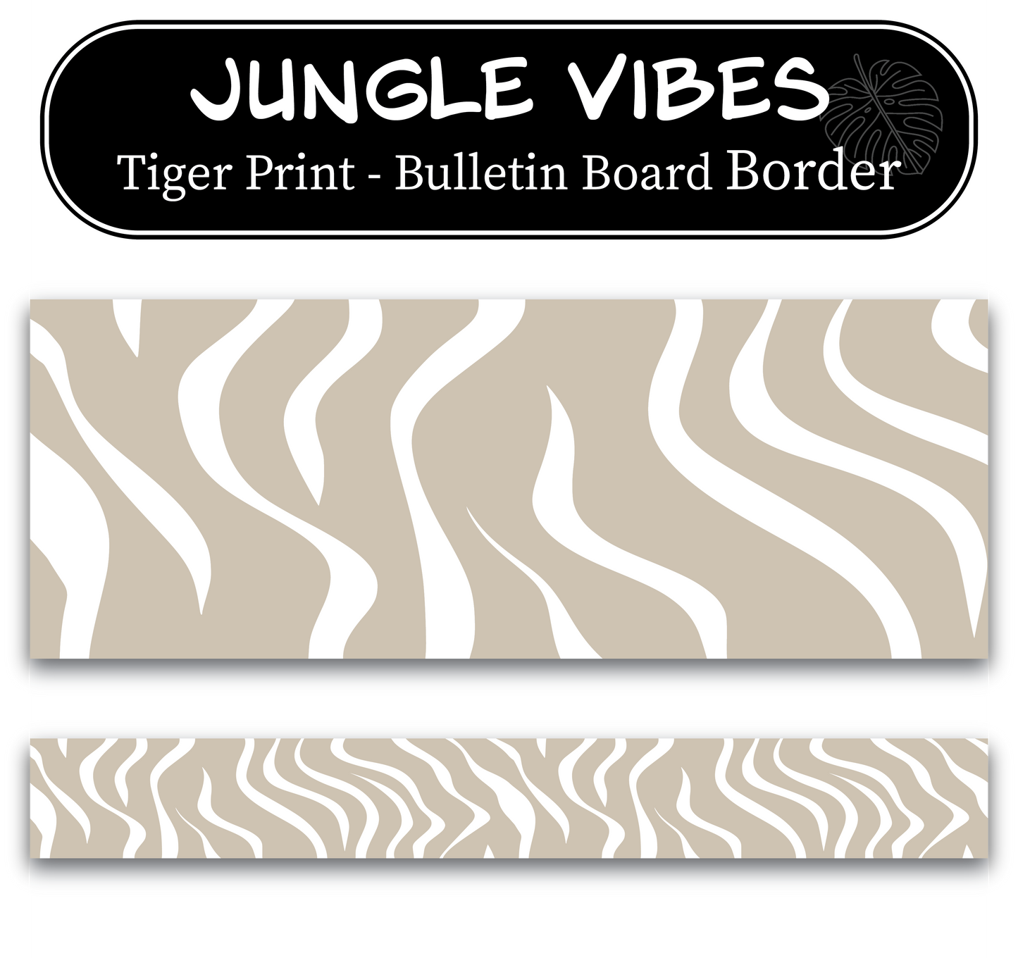 Jungle Vibes Theme Classroom Bundle